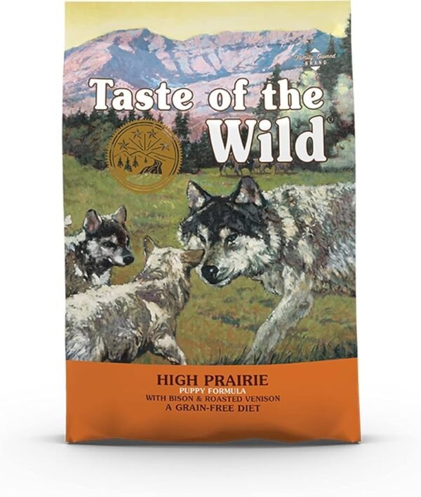 taste of the wild high prairie grain free dry dog food puppy formula