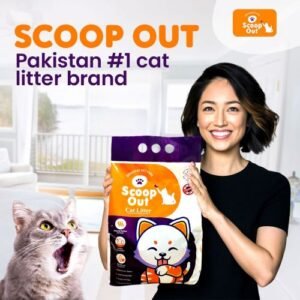 scoop out cat litter lavender