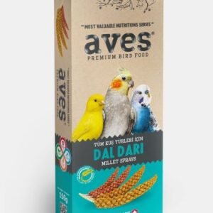 aves premium bird food for budgies cracker with fruits (3 sticks) (copy)