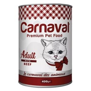 carnaval premium adult tin food chicken (400g) (copy)