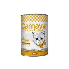 carnaval premium adult can food chicken (400g)