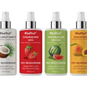 fluffur pet deodorizer fruity series (200ml)