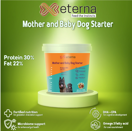 eterna mother and baby dog starter (2kg)