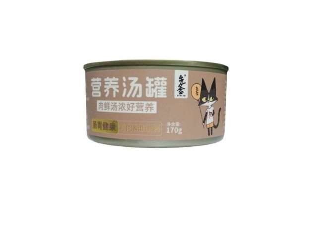 mr. pet nutritional soup can chicken & yam(170g)
