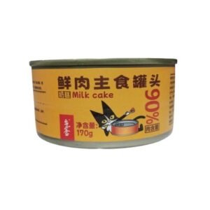 mr. pet fresh meat staple food canned milk cake (170g)
