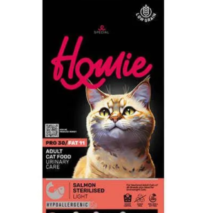 homie urinary care sterilised adult cat food salmon (1.5kg) (pro33/fat11)