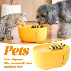 honey bee water fountain for pets (2 liter)