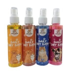 pet peer daily dry bath for cats (150ml)