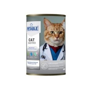 petable cat gastro tin whole minced chicken gravy (400g)