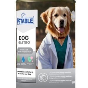 petable dog gastro tin whole minced chicken gravy (400g)
