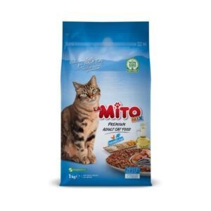 la mito premium adult cat food chicken & fish (1kg)