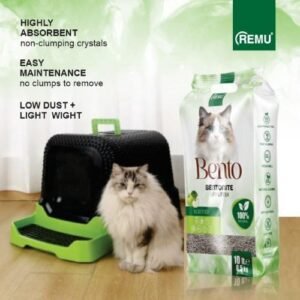 remu bentonite cat litter charcoal scent (10l) (copy)