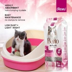 remu bentonite cat litter rose scent (10l)