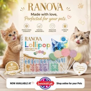 Ranova Pet Treat Lollipop For Cats-Freeze Dried Pet Treat (1.4g)