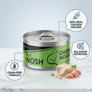 Pet Nosh Mousse/Wet Cat Food-Chicken (85g)