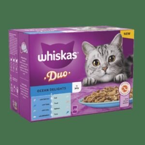 Whiskas 1+ DUO Ocean in Jelly Box (12 pouch)
