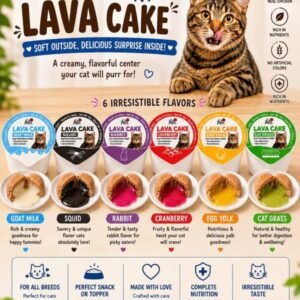 Flori Pet Lava Cake Soup Filled Chicken Delight-Can Food For Cats (65g)