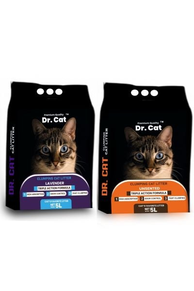 Dr. Cat Premium Clumping Cat Litter (5L)