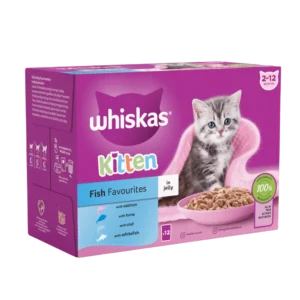 Whiskas Kitten (2-12 Months) Jelly-Fish Favourites