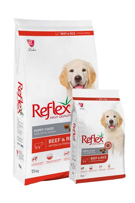 Reflex Puppy Food-Beef (15kg)