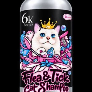 6K Series Flea & Tick Cat Shampoo (500ml)