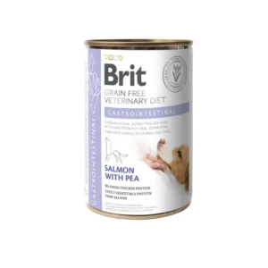 Brit Grain Free Veterinary Diet for Dogs- Gastrointestinal (Salmon with Peas) 400gm