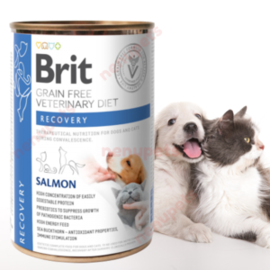 Brit Grain Free Veterinary Diet for Dogs- Recovery (Salmon) 400gm